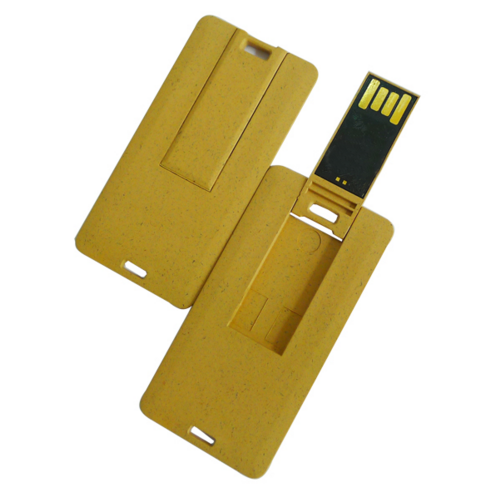 Custom Biodegradable mini credit card USB Flash drives