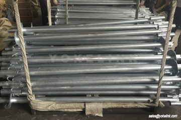 Galvanized Steel Helical Pile Helical Earth Anchor Solar Mounting Ground Anchor
