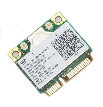 Intel Centrino Advanced-N 6205 WiFi Wireless N WLAN Card - 802.11a/b/g/n, 300 Mbps, Dual-band 2.4/5.0 GHz