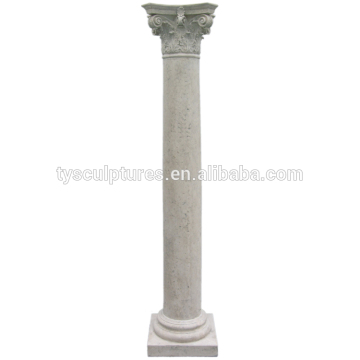 Highly used decorative basalt stone roman columns marble column and pillar