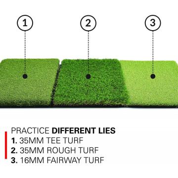 Pālua ʻo Turf Golf Driving Chipping and Putting Mat