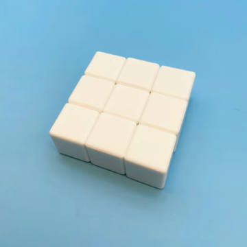 Square Iced Ceramic Block