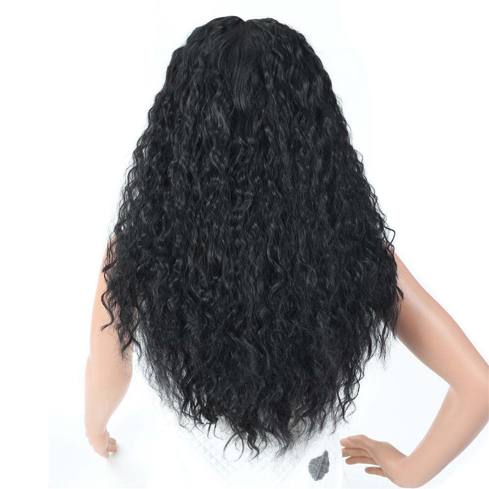 MYZYR private label,synthetic lace front wig  Long Water Wave 13X3 Lace Front Wig Middle Parting,synthetic wig vendor