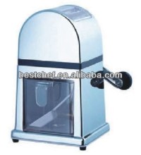 Chromed rect manually ice crusher