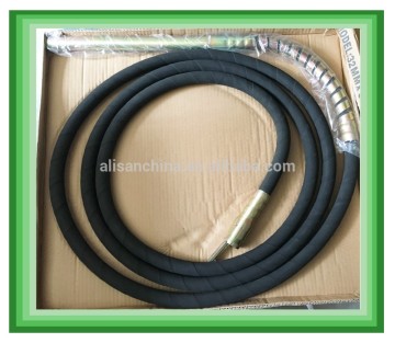 concrete vibrator shaft hose