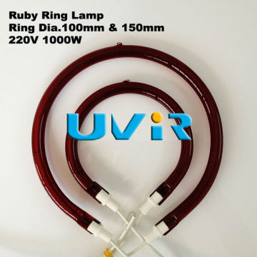 Ruby Lamp Infrared Heater Halogen Lamp Ruby Emitter IR Lamp