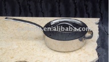 stainless steel saucepan
