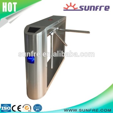 Access control rfid tripod turnstile , waist height turnstile