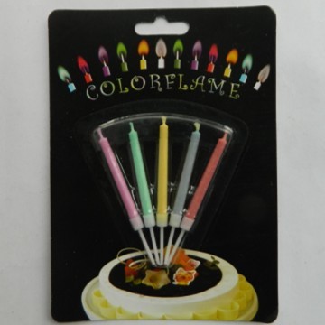 Magic Colored Flame Birthday Cake Candle