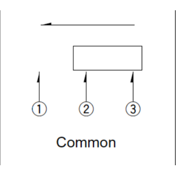 Printed circuit wiring Detection switch