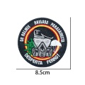 Militär armé flagga speciella broderi krok ögla patch