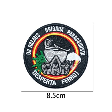 Patch per gancio da ricamo speciale con bandiera dell&#39;esercito militare