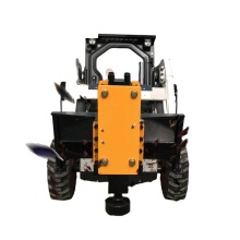 Small Hydraulic Post Driver Hammer for Skid Steer Fence Construction