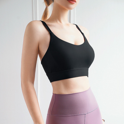 Wormụ nwanyị mgbatị cross yoga bra