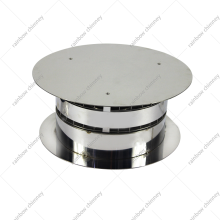 Gas water heater chimney rain cap