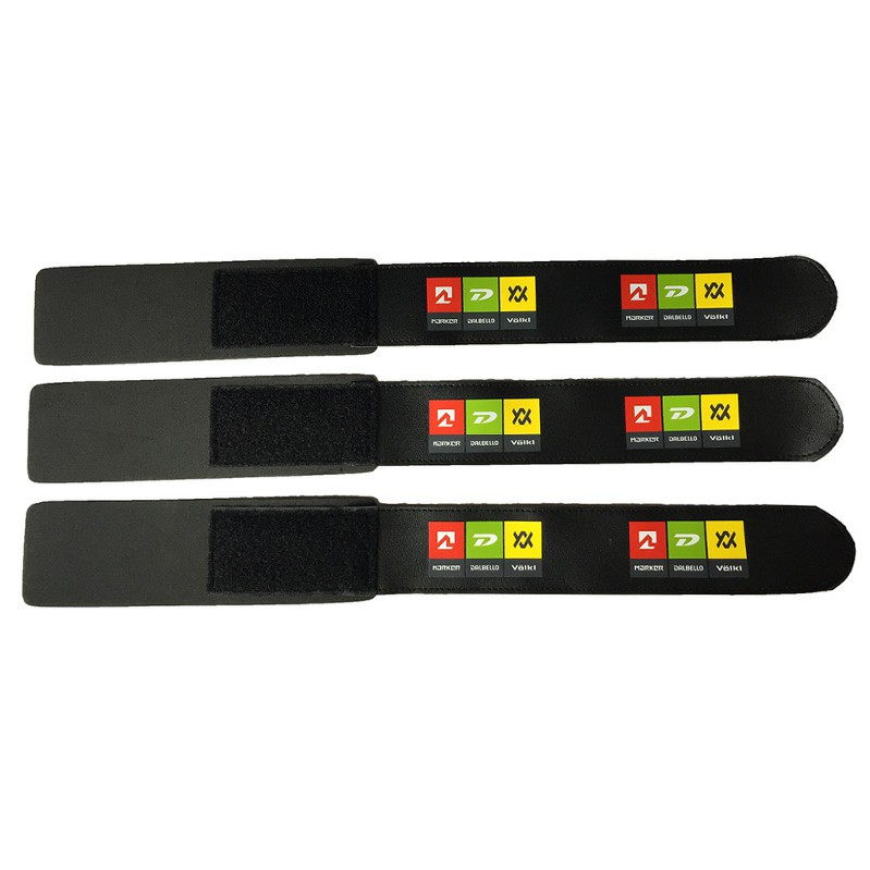 Skräddarsydda Alpine Cross Country Leather Ski Straps