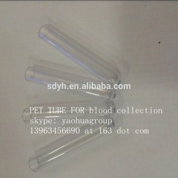 12x75mm PET test tube used for producing blood collection tube