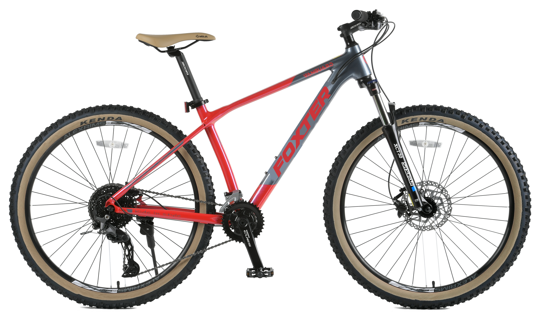 29 inç FT970 Alaşımlı çerçeve dağ bisikleti 27 hız ipuçları shimano süspansiyon çatalı çanak fren kırmızı siyah 29inch FT970 Alloy frame mountain bike 27speed cues shimano suspension fork dish brake red black