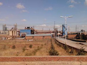 Dust collector of ferrosilicon furnace