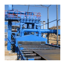High Quality Batch Cleaning Burnish Roller Conveyor Type Shot Peening Machine