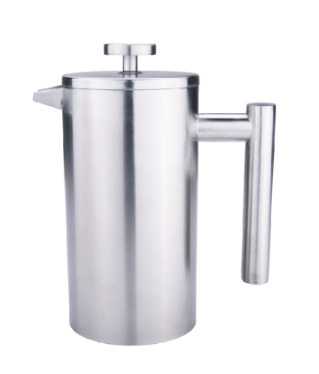 Stainless Steel French Press Coffee Maker 1L