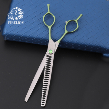 Professional Pet Shark Teeth Shears - JP440C Stainless Steel Dog Grooming Scissors