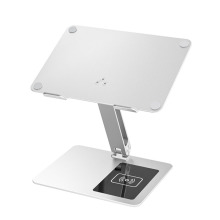 Aluminum Computer Riser, Ergonomic Laptops Elevator for Desk