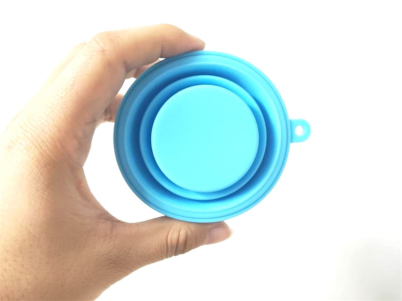 Outdoor High Quality Custom Silicone Collapsible Coffee Cup Retractable Foldable Coffee Cup Silicone Cup For Travel