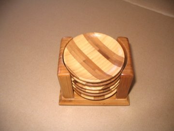 bamboo Coaster,bamboo cup pads