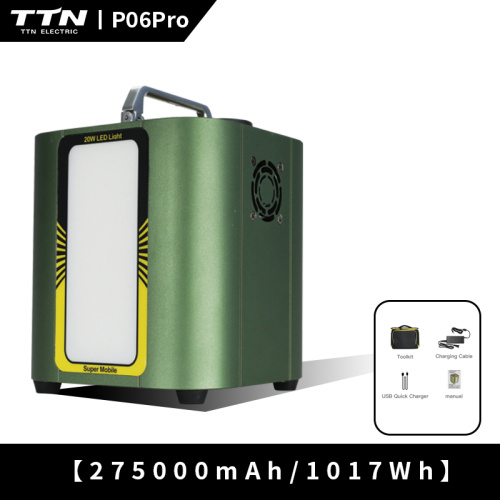 Solar generator portable power station na may purong sine wave ac outlet qc3.0 &amp; usb-c para sa panlabas na kampo