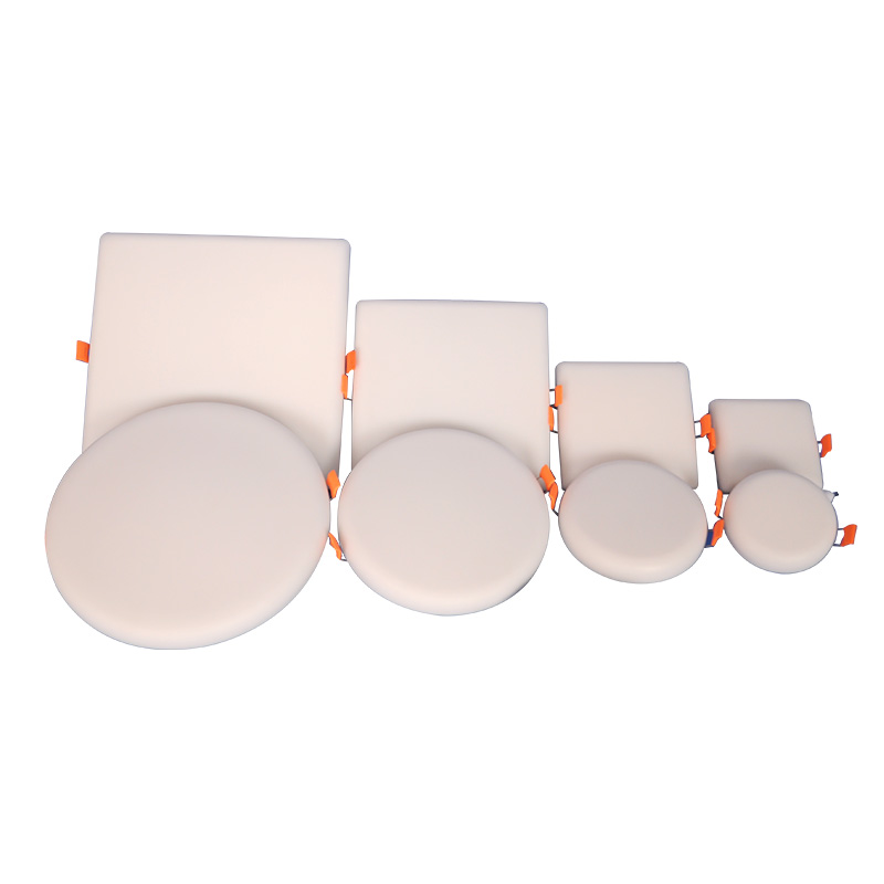 constant current 18w 120mm round frameless led panel light with spring clip