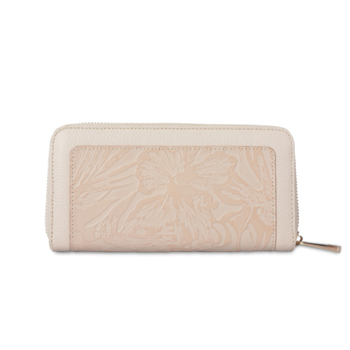 Schöne gedruckte lange Reißverschluss Clutch Wallet für die Dame