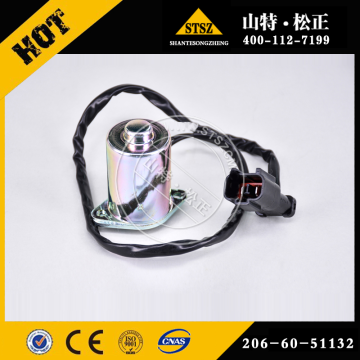 Komatsu repuestos VÁLVULA SOLENOIDE PC200-6 original 206-60-51132