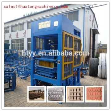QT8-15 automatic construction brick machine plant