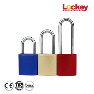 52mm Steel Shackle Aluminium Safety Padlock