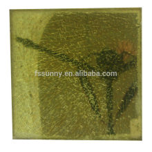 laminated glass with broken effect