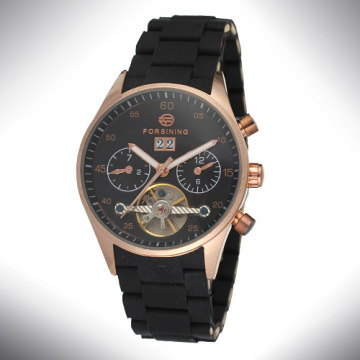 Stainless steel Strap auto mechanical watch