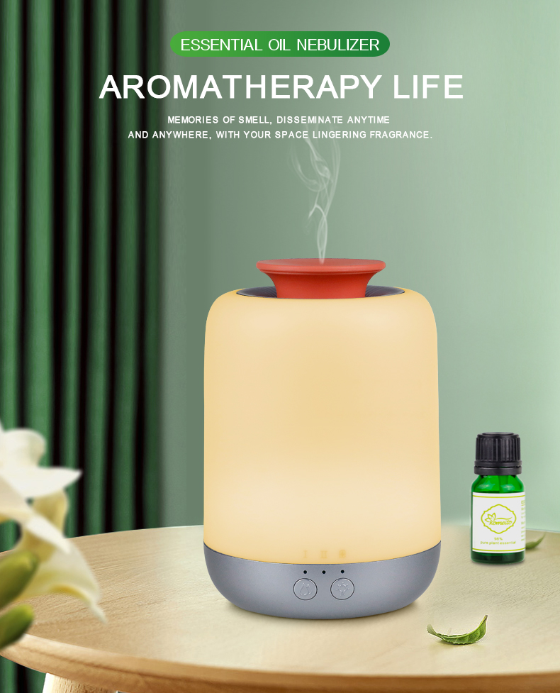 Essential Oil Diffuser Nebulizer Family Gathering Atmosphere Lamp 01