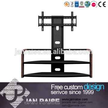 Three shelf glass table lcd tv mount,universal tv stand,plexiglass tv stand