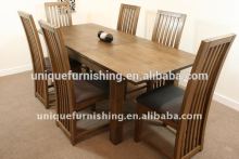 Antique Solid wood dining table set for dining room furniture