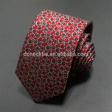 red custom made silk ties