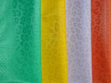 Soft Green / Yellow / Red Imitation Leather Fabric , Pu Fabrics