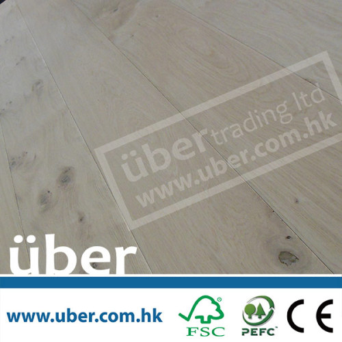 Unfinished Oak, Heating System Engineered Wood Flooring
