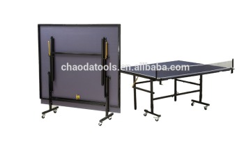 MDF board, Outdoor/Indoor, Folded portable table tennis table