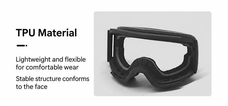 Wholesale Double-Layer Anti-Fog Ski Goggles ME2192-TPU Material Wholesale Double-Layer Anti-Fog Ski Goggles ME2192-TPU Material