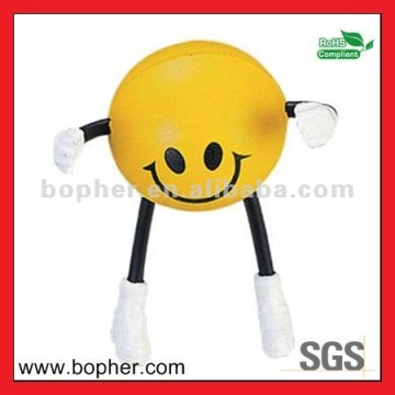 PU kids stress balls with logo