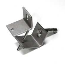 Stainless Steel Stone Fixing Angle for Tiles Cladding System with Sandblasting