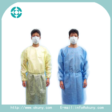 Disposable customerized cheap isolation clothes