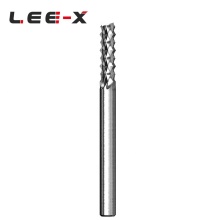 LEE-X PCB Corn Cutter 0.5-3.175mm Tungsten Steel End Milling Cutter for Engraving Machine and Circuit Boards, Length 38mm