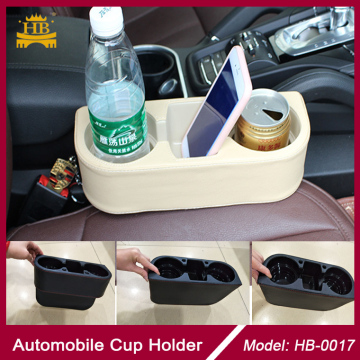 PVC leather nice design car seat cup holder